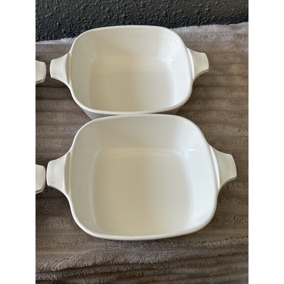 Corning Ware Petite Pan Casserole Dish P-41 Blue Cornflower Set of 4 Vintage - Picture 16 of 16